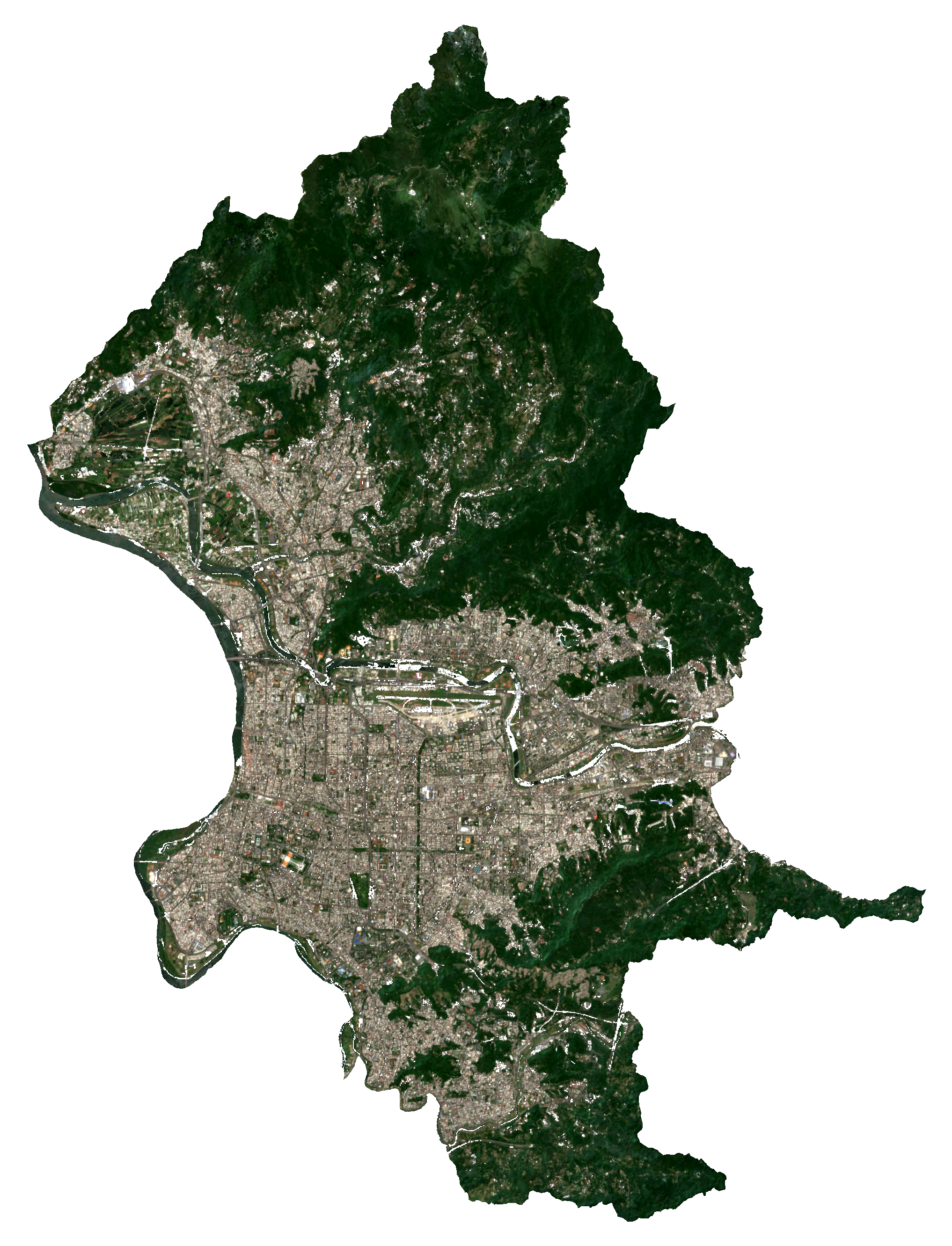 2017 Sentinel-2 原始RGB