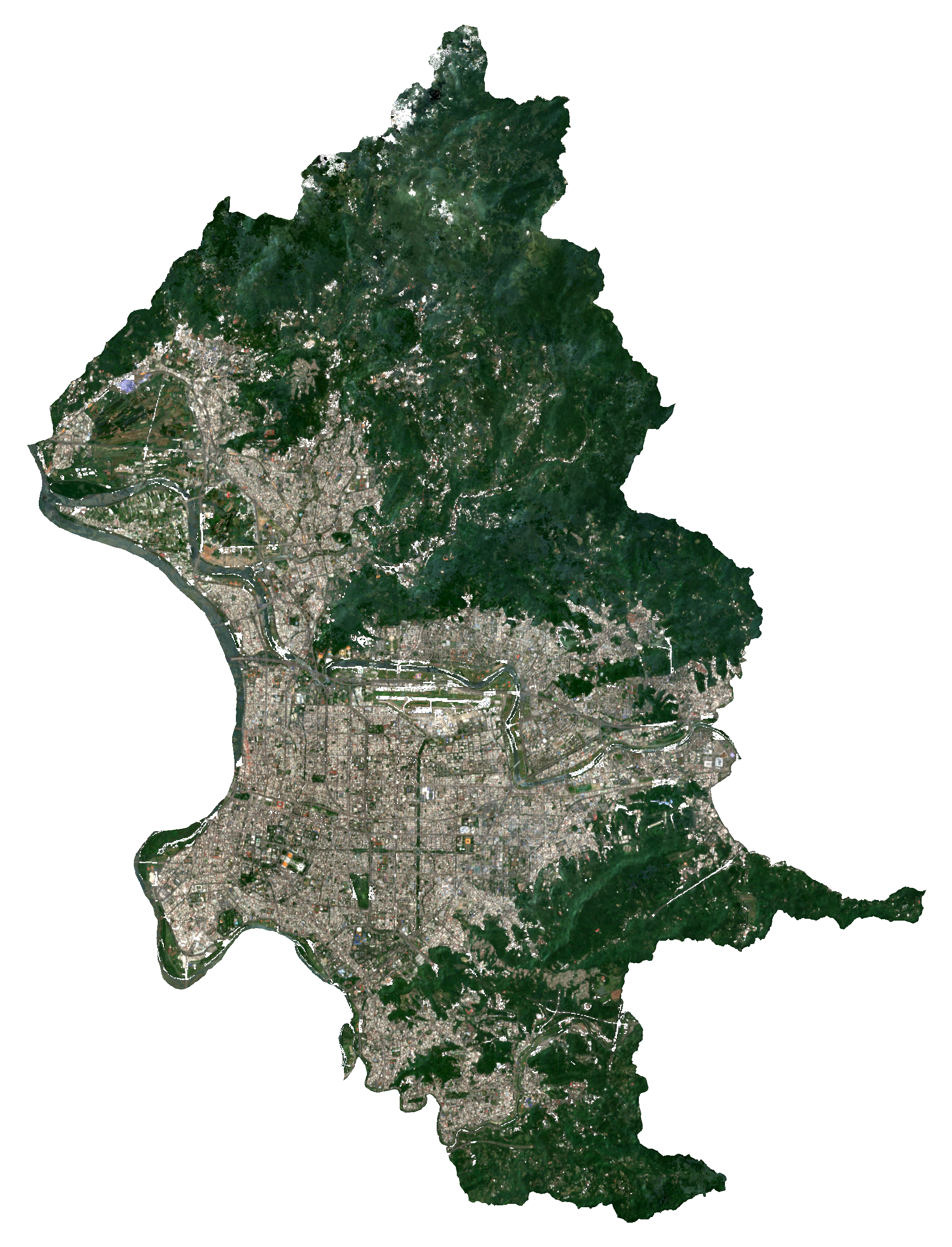 2019 Sentinel-2 原始RGB