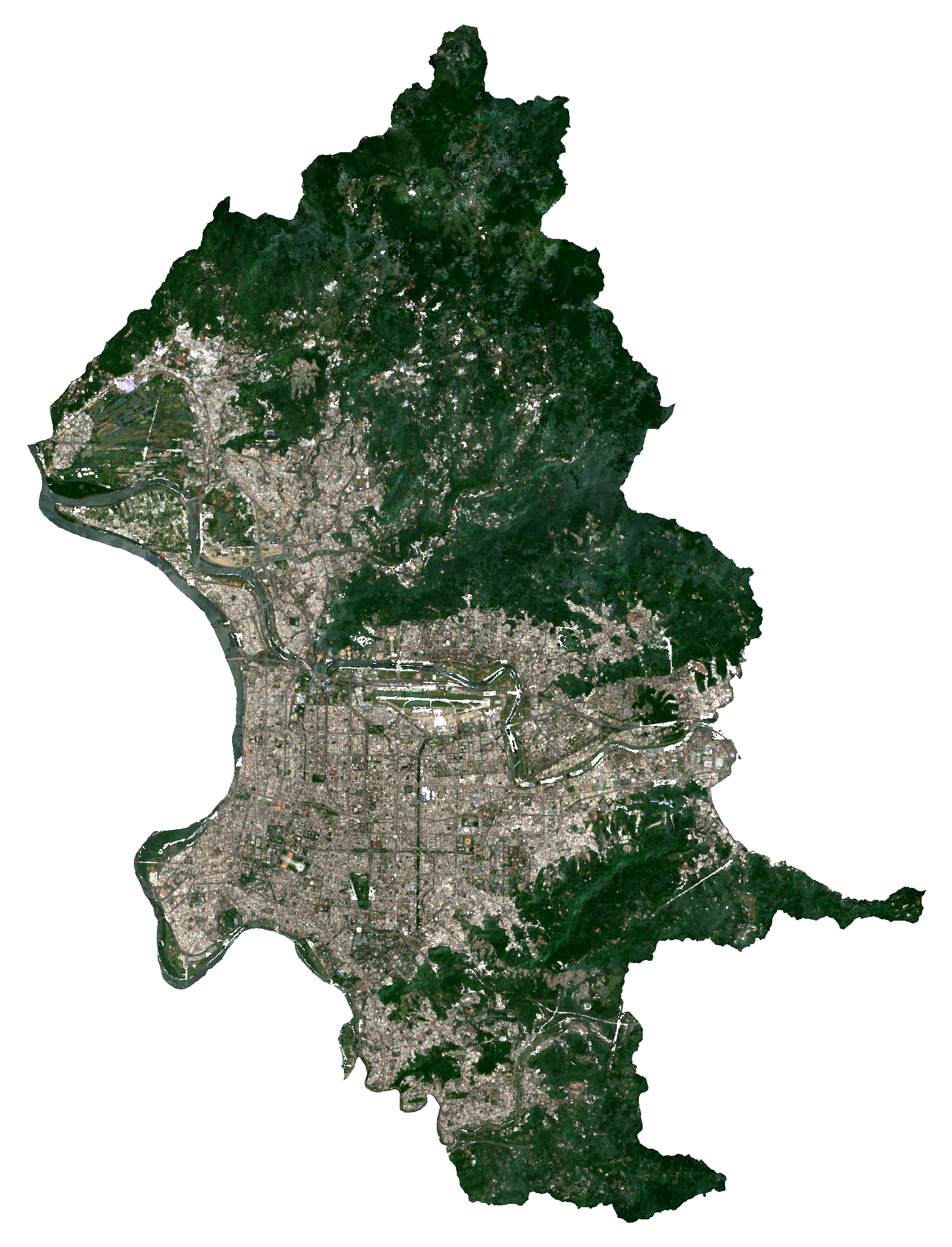 2021 Sentinel-2 原始RGB